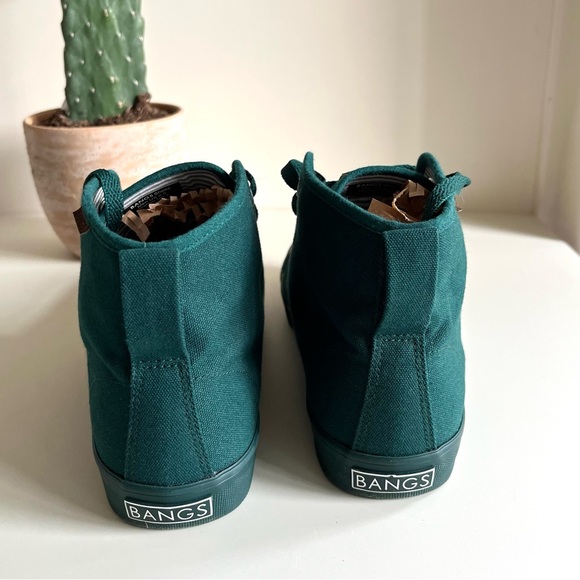 BANGS Teal Canvas High-Tops - Picture 7 of 15